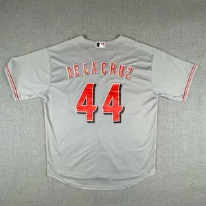 Elly De La Cruz Cincinnati Reds Jersey Men's Extra Large Gray Nike Stitched - Picture 1 of 10
