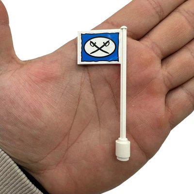 Vintage LEGO LEGOLAND FORT LEGOREDO 6769 Crossed Sabers Cavalry Flag - Image 1 of 2