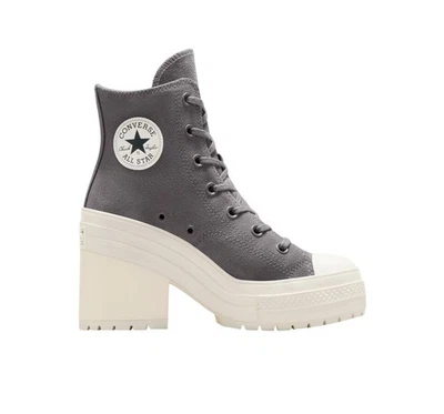 Botas de plataforma Converse de gamuza de piel de tiburón 70 De Luxe para mujer nuevas Foto 1 de 4