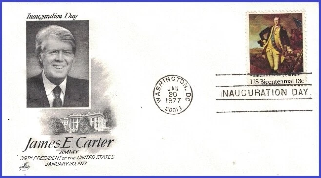 USA3 #IN30 U/A ARTCRAFT 4 FDC   Inauguration Carter 1977 - Image 1 of 1