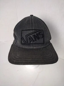 Vans Snapback Trucker Skateboard Cap Hat Embroidered Gray - Picture 1 of 7