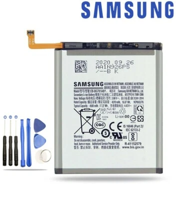 Genuine Samsung EB-BG781ABY Battery for Galaxy S20 FE 5G A52 A52S 3.86V 4500mAh - Image 1 of 4