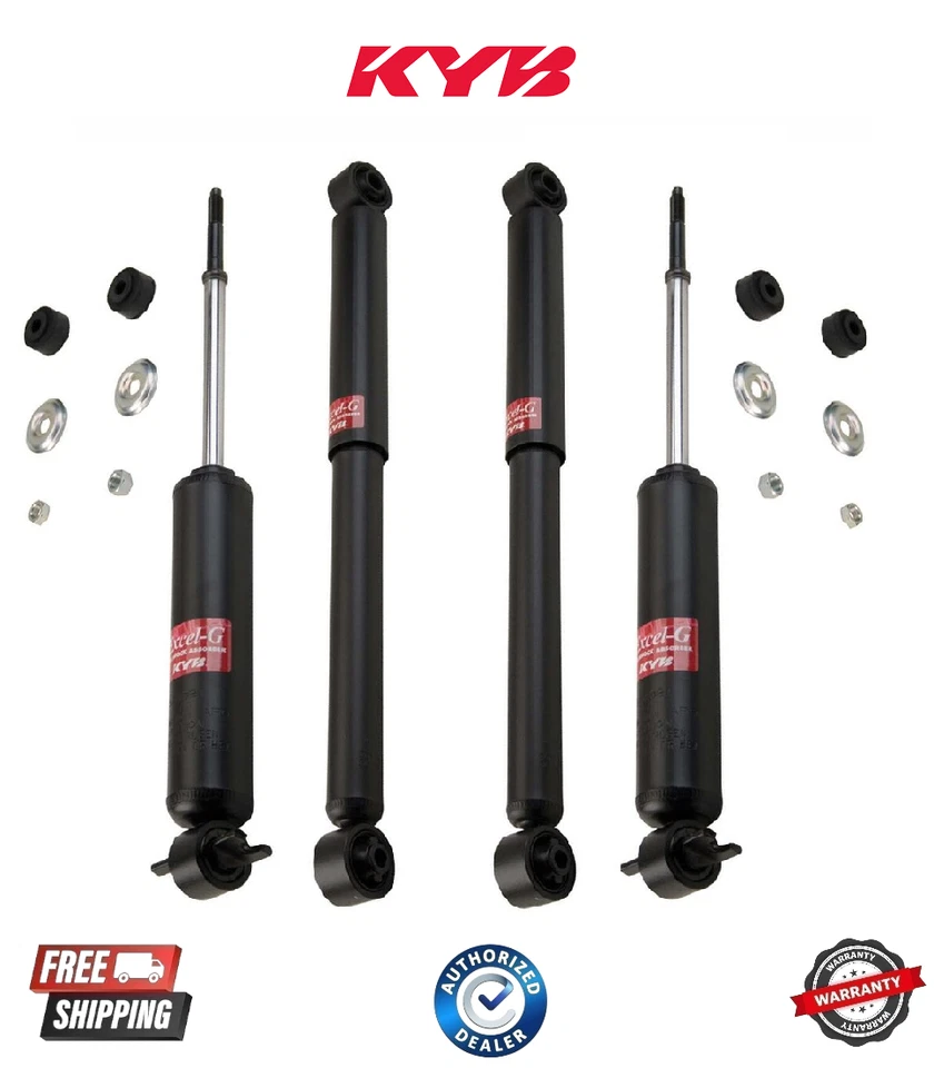 Amortecedores dianteiros e traseiros KYB 4 para GMC Safari e Chevrolet Astro Van 2WD 344081 344082 - Imagem 1 de 1