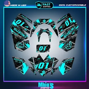 GRAFIK KIT FÜR SUZUKI LTR 450 ATV 2006-2014 AUFKLEBER DECALS - Bild 1 von 7
