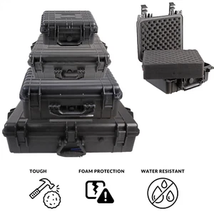 Waterproof Hard Carry Case Foam Storage Box Protective Action GoPro Camera - Picture 1 of 41