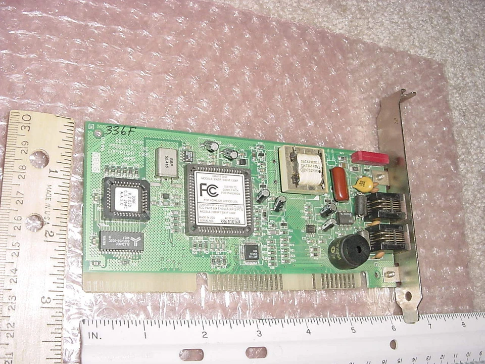 Best Data 336F Data/ Fax Modem ISA-16 - 1996     - Image 1 of 1
