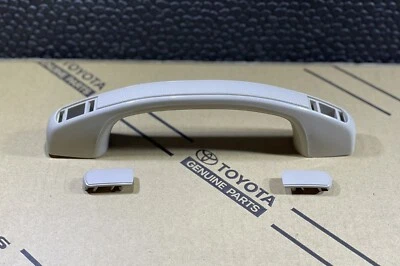 81 - 87 TOYOTA LAND CRUISER FJ60 FRONT REAR ROOF GRAB HANDLE GRIP IVORY OEM NEW - Image 1 of 4