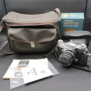 Vintage Miranda Sensorex II 35mm SLR Camera 50mm 1 - 1.8 Lens - Works Great!! - Picture 1 of 15
