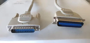 Pc line parallel printer cable 2 metres white - Picture 1 of 2