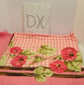 Dana Xu Pashmina Wool Shawl Floral 100% Wool Scarf Brand New!!! - Picture 1 of 6