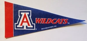 Mini banderines de pared de fieltro Arizona Wildcats Big 12 4 x 9" - Imagen 1 de 1