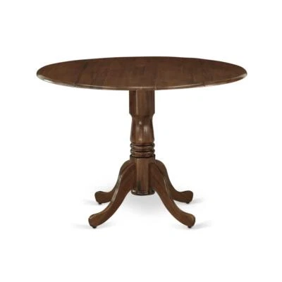5 Pc Dining Set Contains a Round Dining Table and 4 Upholstered Chairs - Image 1 of 4