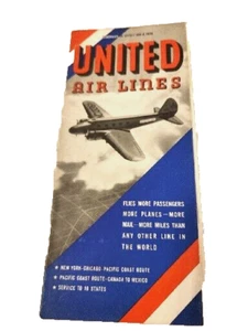 JUNE 1936 WESTERN AIR EXPRESS AIRLINE TIMETABLE SCHEDULE JBX38 - Picture 1 of 5