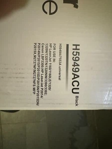 2x Toner für HP Laserdrucker auch für andere Drucker siehe Liste Farbe schwarz - Bild 1 von 2