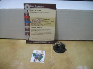=Dungeons and Dragons DUNGEONS OF DREAD Iron Defender 36/60 with card= - Picture 1 of 1