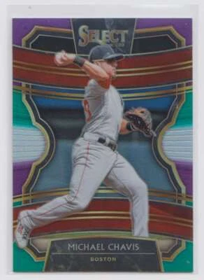 Michael Chavis 2020 Panini Select Premier Level Tri Color #10 Red Sox - Image 1 of 2
