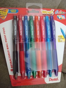 BOLÍGRAFOS RETRÁCTILES PENTEL WOW COLORES 23259 - Imagen 1 de 4