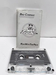 BAD COMPANY CASSETTE TAPE RUN WITH THE PACK 1994 - Picture 1 of 5