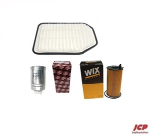 ENGINE SERVICE KIT AIR + OIL + FUEL FILTER for JEEP WRANGLER JK 2.8crd 07-18 - Picture 1 of 2