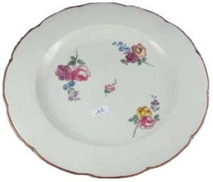 Antique 18thC Chantilly French Softpaste Porcelain Plate Porzellan Teller #4 - Picture 1 of 6