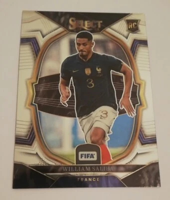 2022-23 Panini Select FIFA  William Saliba Rookie Terrace Level France #20 - Imagen 1 de 2