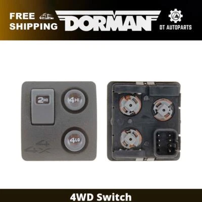 For 1994-1997 GMC Sonoma Dorman 4WD Switch 1995 1996 - Image 1 of 4