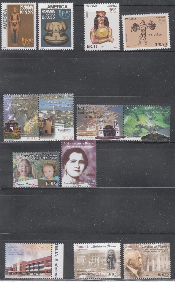 Panamá una colección completa como nueva nunca articulada 1989-2003. Foto 1 de 1