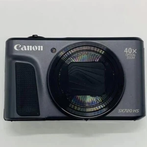 Canon PowerShot SX720 HS 20.3MP Compact Digital Camera 20.3MP 40x Wi-Fi - Black - Picture 1 of 8