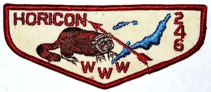 Lodge 246 Horicon F1 Pocket Flap OA BSA - Picture 1 of 1