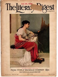 1925 Lit. Digest July 25 - Scope's Evolution Trial; China home-rule movement - Picture 1 of 1
