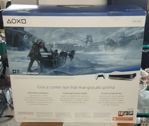 SCATOLA VUOTA - PLAY STATION 5 PS5 - GOD OF WAR - COMPLETA DI MATERIALE INTERNO - Foto 1 di 6