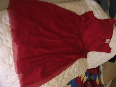 NWT Mac + Jac GRENDINE Dress RED Sleeveless Empire Waist  Overlay  Women Sz XL - Image 1 of 4