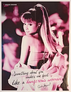 Ariana Grande / Lisa & Lena 2017 BRAVO German XL Poster RARE 55 x 41 cm Singer - Picture 1 of 2