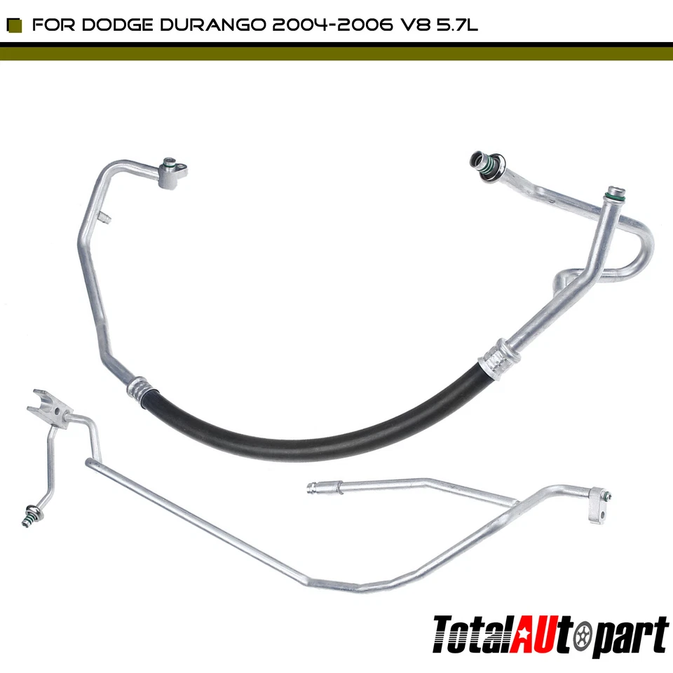Manguera de aire acondicionado succión y línea de líquido para Dodge Durango 2004-2006 V6 5,7 L 55056254AB Foto 1 de 4
