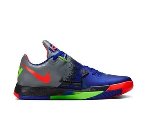 Nike Zoom KD 4 Nerf Concord Bright Crimson Volt Men’s Sz 10.5 FQ8180-400 - Picture 1 of 6