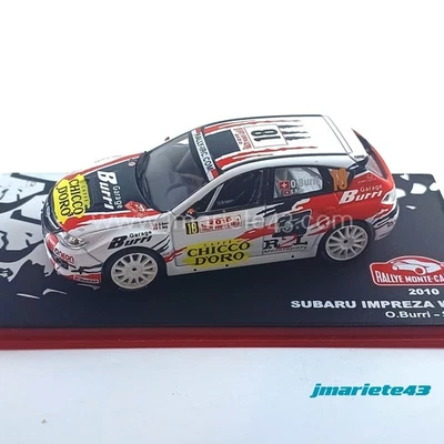 Subaru Impreza WRX #18 O. Burri - S. Rey MonteCarlo 2010 1:43 - Immagine 1 di 4