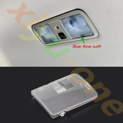 Cubierta transparente de luz de lectura de mapa de cúpula lateral izquierda trasera para Toyota Camry 2012-2017 Foto 1 de 4