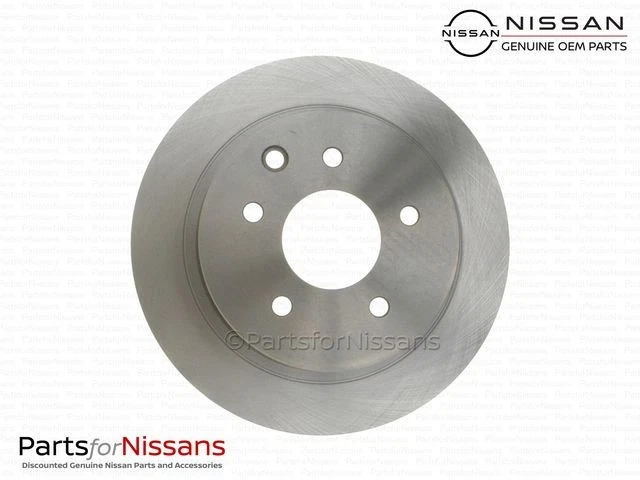 Rotor de freno de disco trasero genuino Nissan Rogue Juke Leaf D3206-8H70CNW Foto 1 de 4