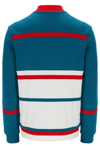 Fila Vintage Trainingsjacke FILA Stefan Archive Track Top Deep Lagoon/Red/Gardenia - Bild 1 von 10