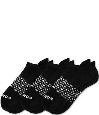 BOMBAS XL Ankle Sock 3 pack, Black Grey - Image 1 of 2