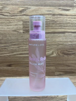 Nature Love REST & RELAX Pillow Mist Spray LAVENDER & ROSE 6 Fl. Oz - Image 1 of 4