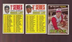 1967 Topps Baseball Frank Robinson & Willie Mays & Jim Maloney - Picture 1 of 1