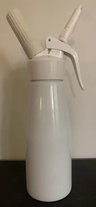 Vintage iSi Coffee Cream Whipper 500 ml 1 Pint White Made in Austria - Picture 1 of 7