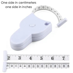 Regla de cinta métrica corporal autoajustable 150 cm/60 pulgadas costura sastre dressmakin - Imagen 1 de 8