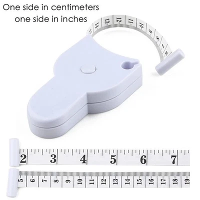 Self-tightening Body Measuring Tape Ruler 150cm/60 Inch Sewing Tailor Dressmakin - Image 1 of 4