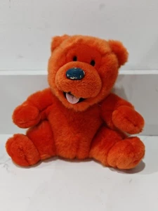 Disney Store Ojo Bär im großen blauen Haus klein orange Plüsch Beanie Spielzeug - 6 Zoll - Bild 1 von 5