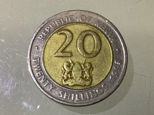 Kenya 20 Shillings 1998 Circulated - Picture 1 of 2