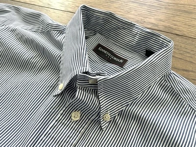 Kenneth Gordon Mens Long Sleeve Button Up Shirt XL 18 Neck 35 Sleeve Cotton VGC - Image 1 of 4