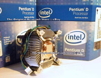 Intel D34017 Pentium D Heatsink Fan for Processor Model NO: 935-940-945-950-965 - Image 1 of 4