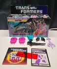 Snaptrap Piranacon complet avec boîte et instructions vintage 1988 G1 Transformers